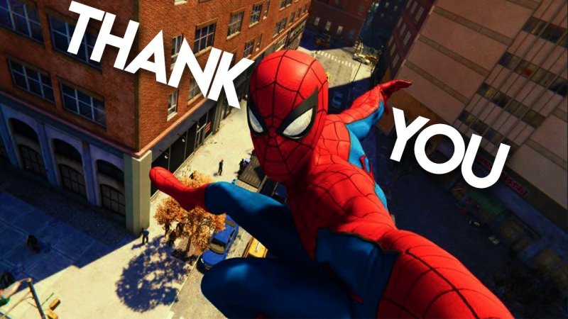 Спасибо человек паук