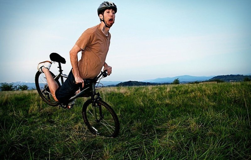 Парень на Велике