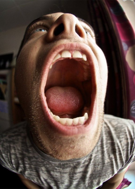 Открытый рот