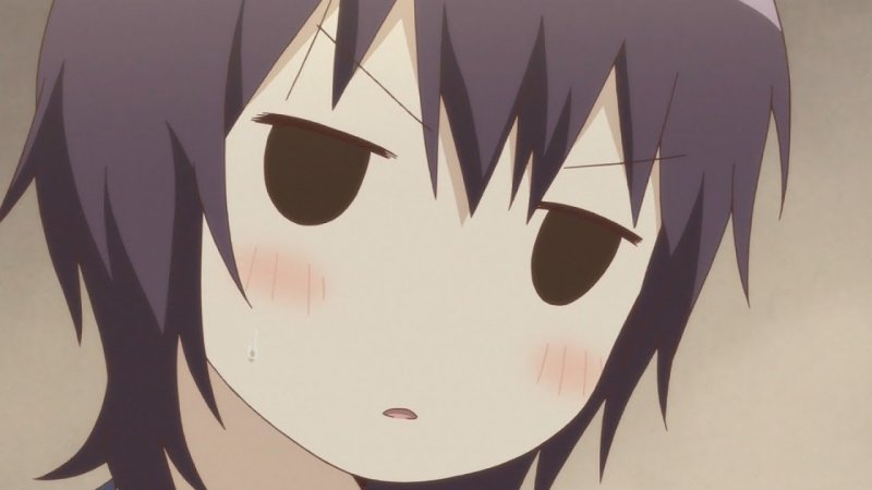 Удивлённое лицо аниме