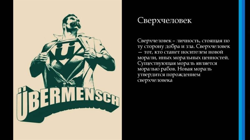 Сверхчеловек Ницше