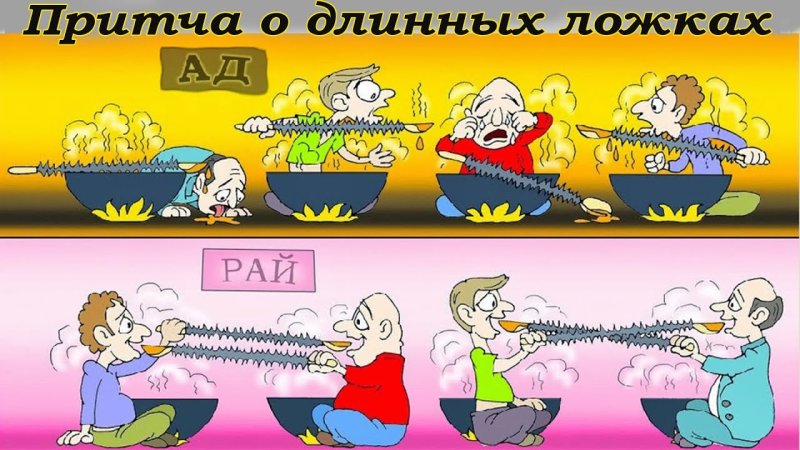 Притча о рае и аде