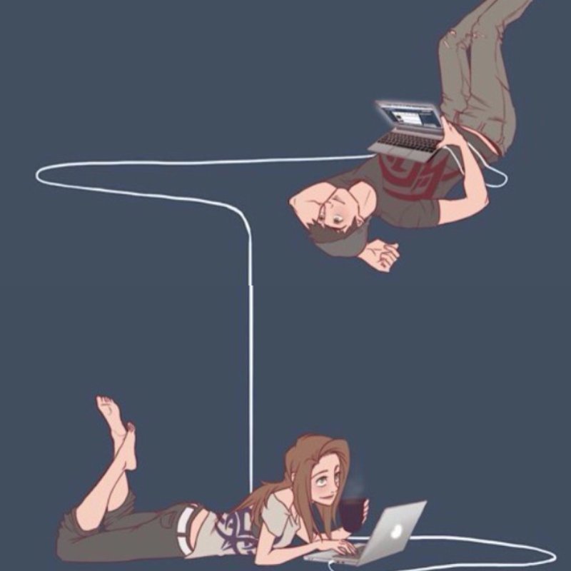 Объятия через экран