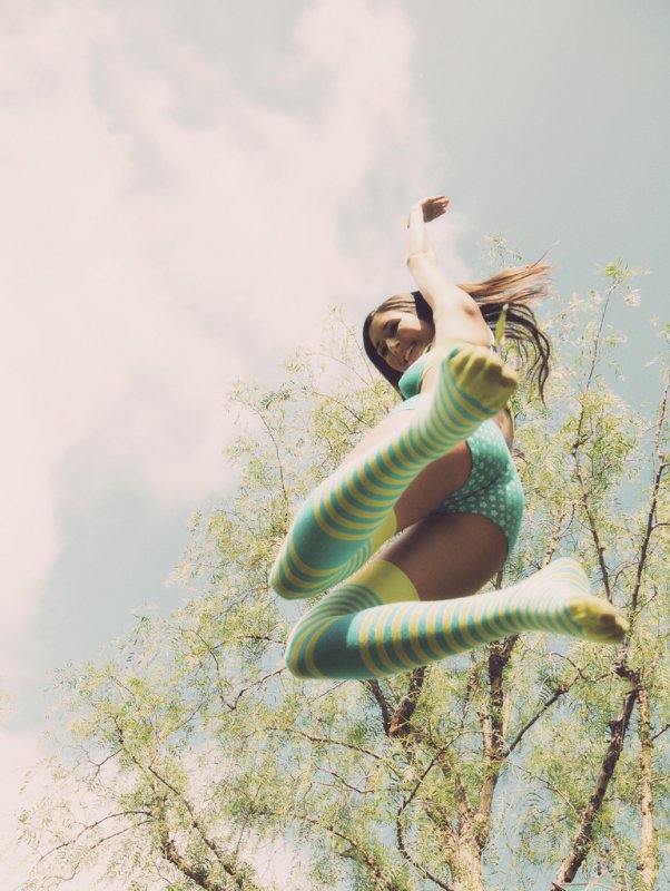 Девушки вид снизу вверх