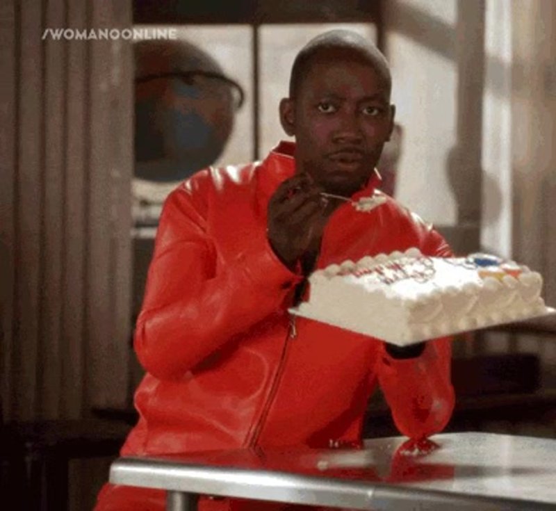 Негр из торта