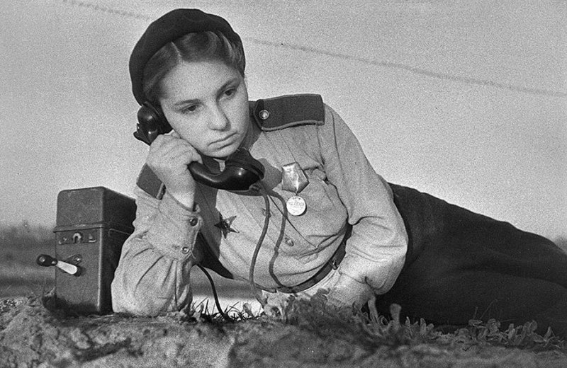 Лидия Бриткина радистка