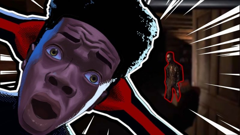 Человек паук Майлз Моралес Мем