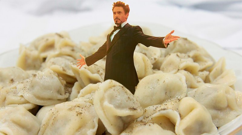 Человек пельмень