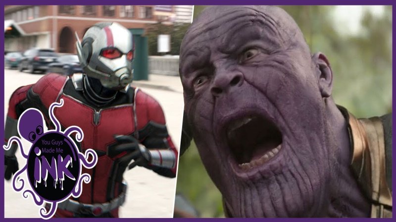 Танос и человек муравей Мем