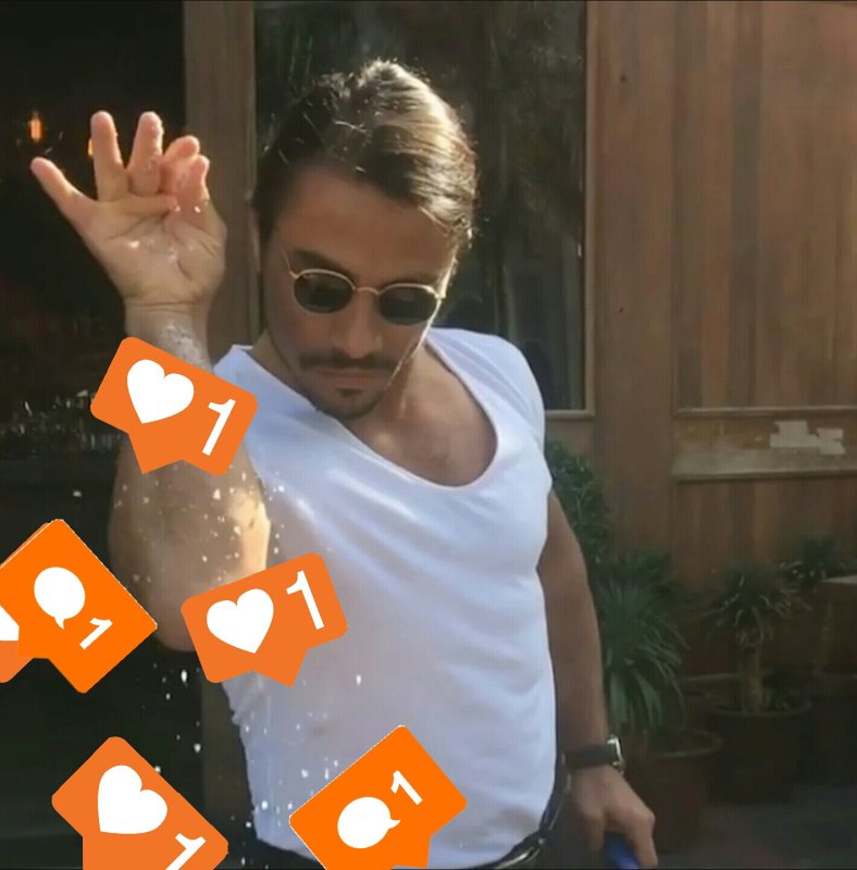 Мужчина сыпет соль