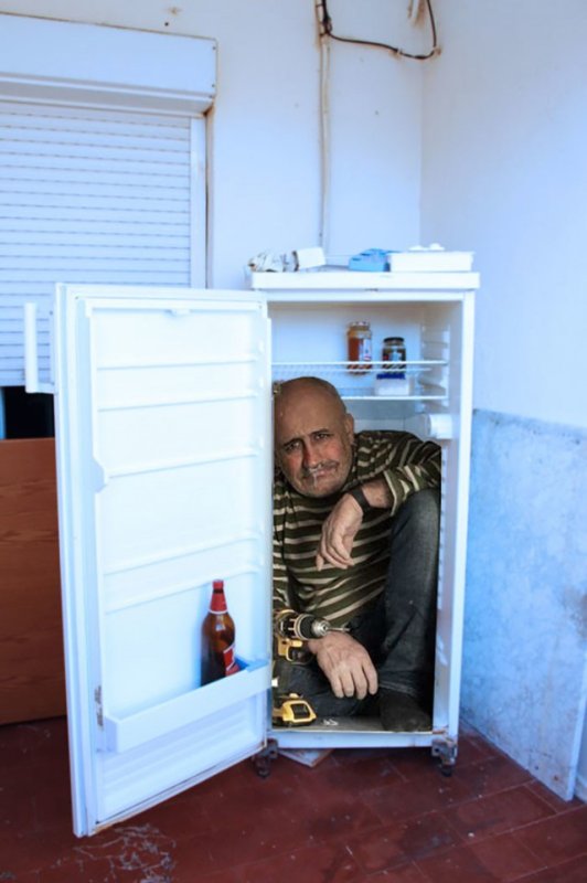 Прикольный холодильник