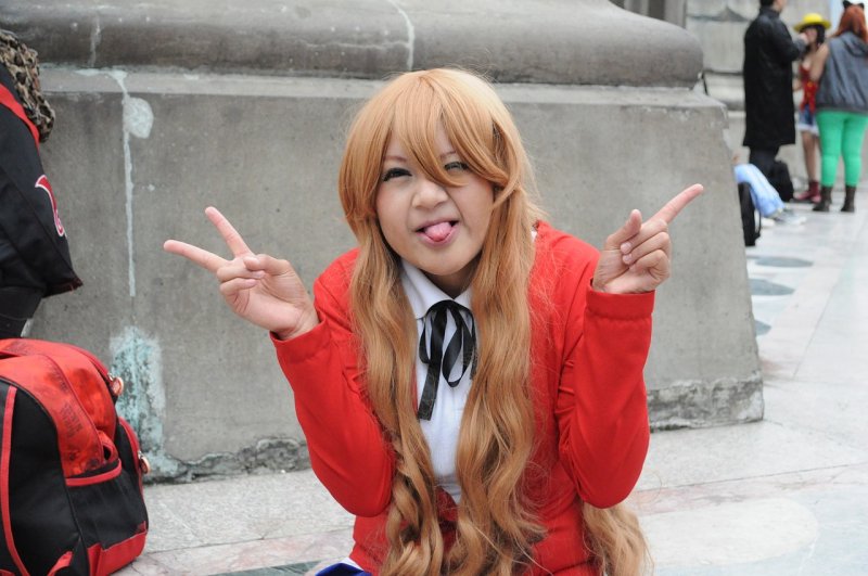 Косплей аниме девушек