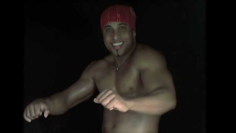 Негр с красной банданой