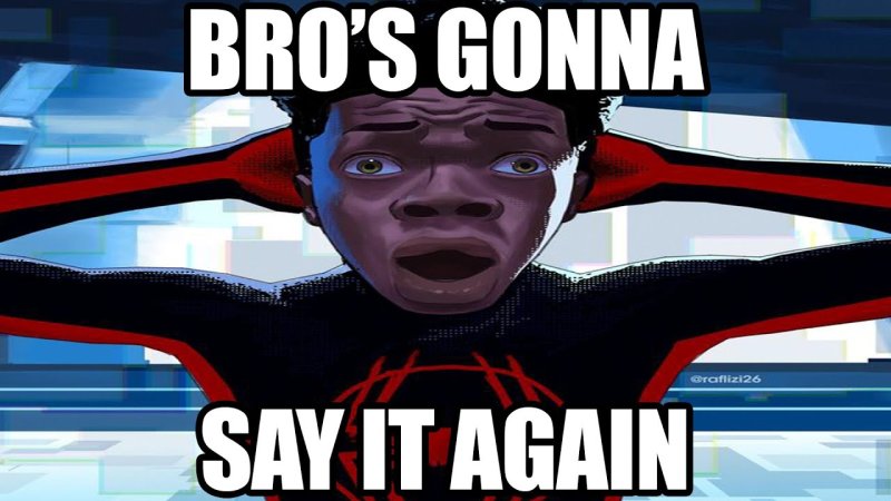 Майлз Моралес Мем