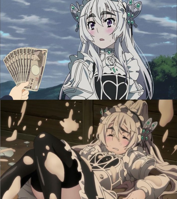 Hitsugi no Chaika Чайка арт