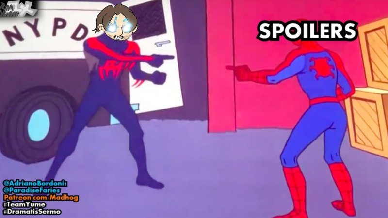 Два человека паука Мем