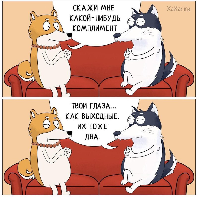 Смешные комплименты