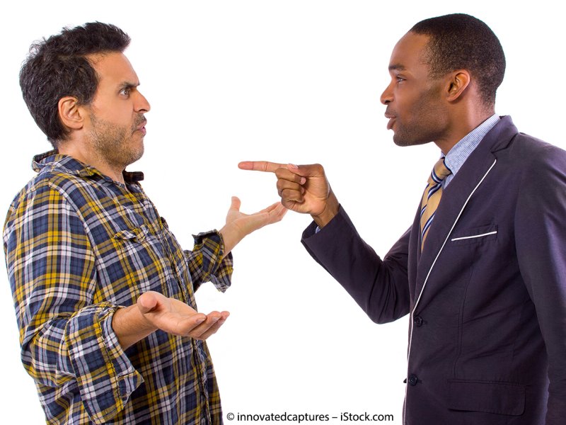 Ссора двух мужчин