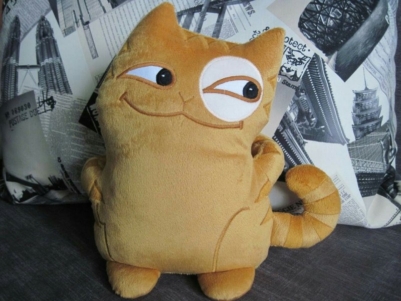 Мягкая игрушка подушка кот