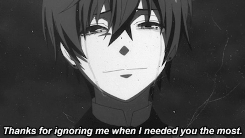 Сиэль плачет