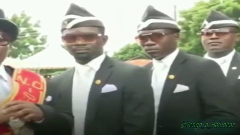 Негры с гробом