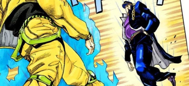 Джо Джо идет на дио