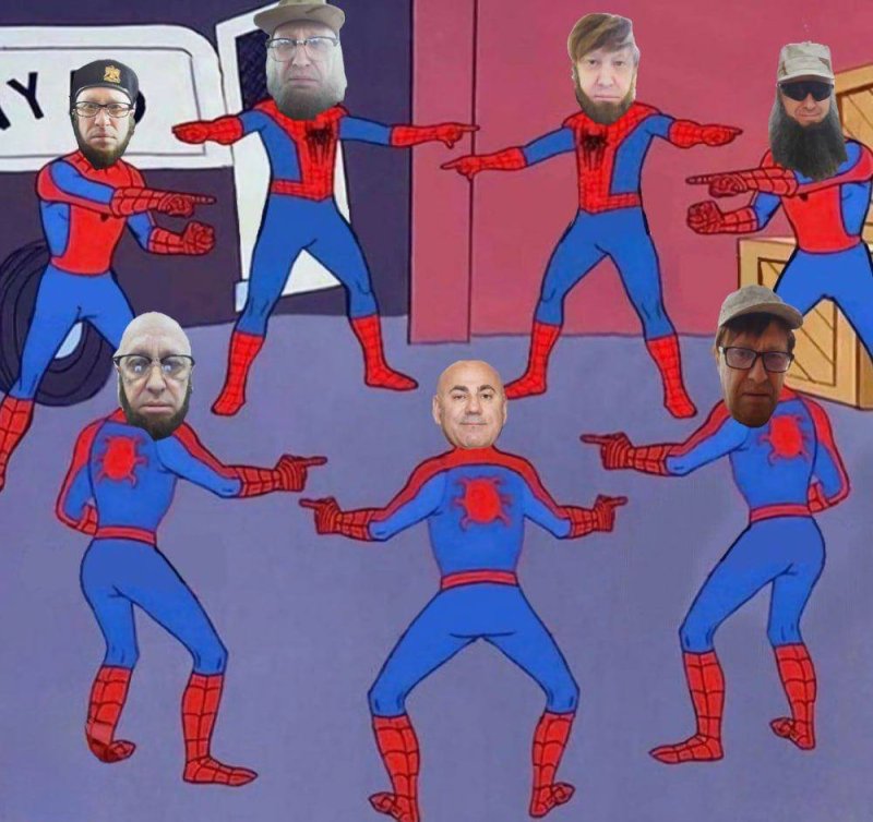 Русский человек паук