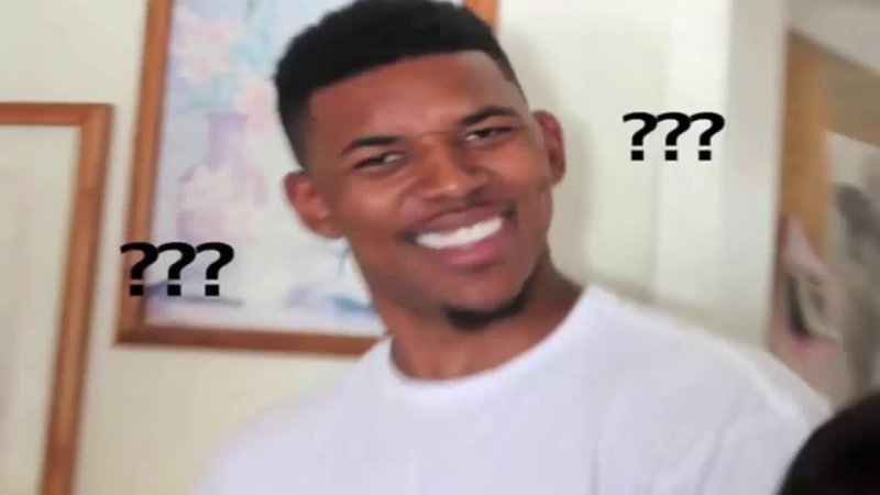 Негр не понимает