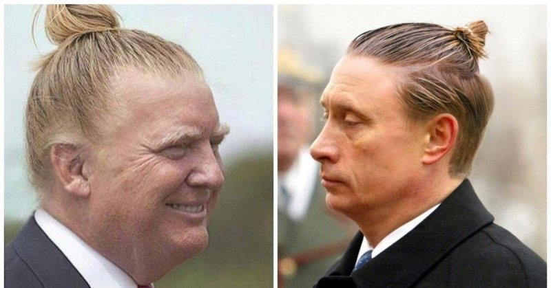 Путин прическа