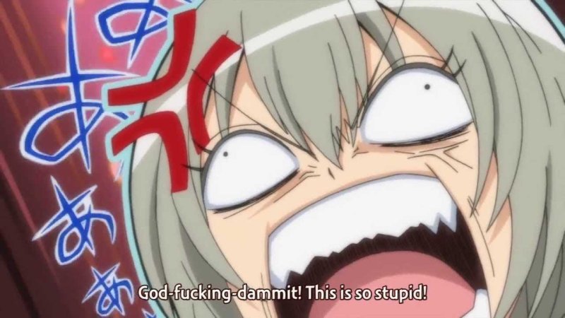 Гнев аниме эмоция