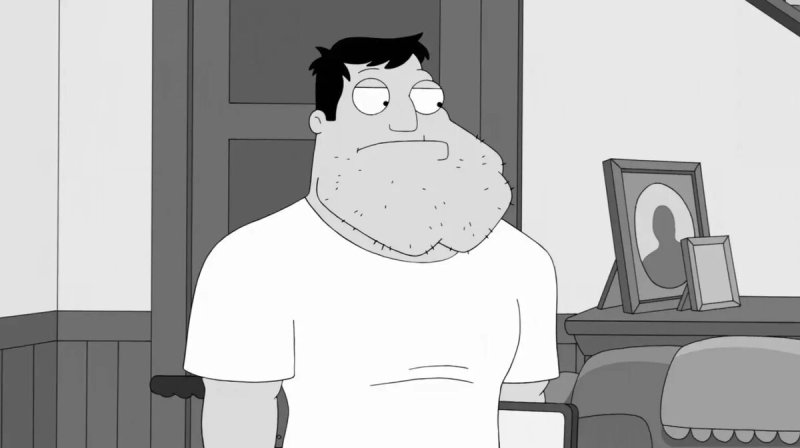 Мультяшка с большим подбородком