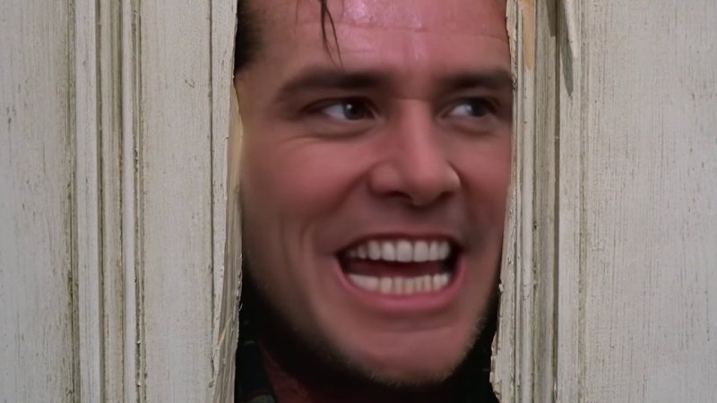 Джек Николсон сияние