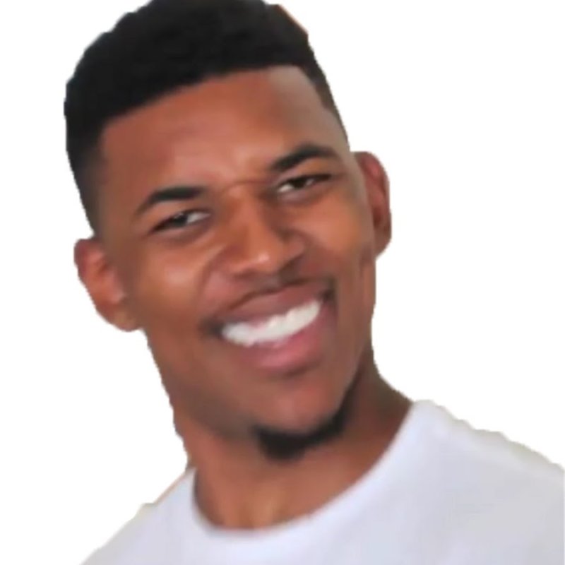 Негр в недоумении