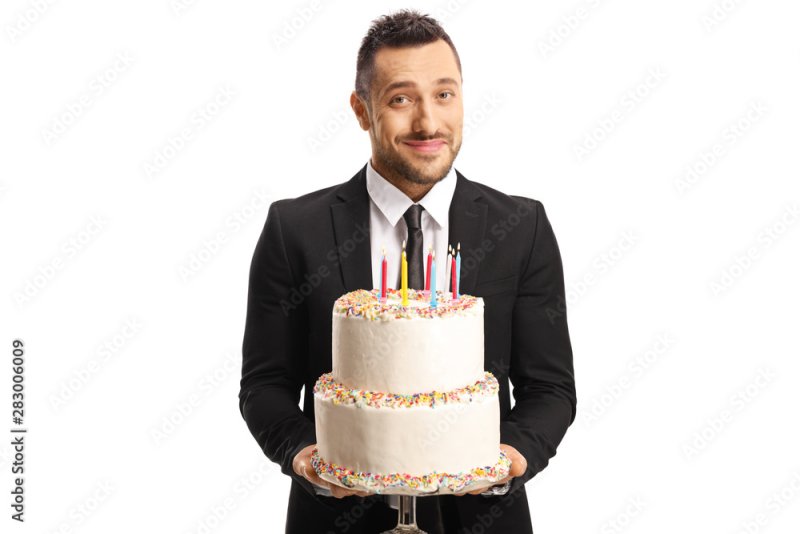 Торт мужчина в костюме