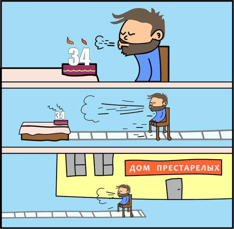 Комикс дом престарелых