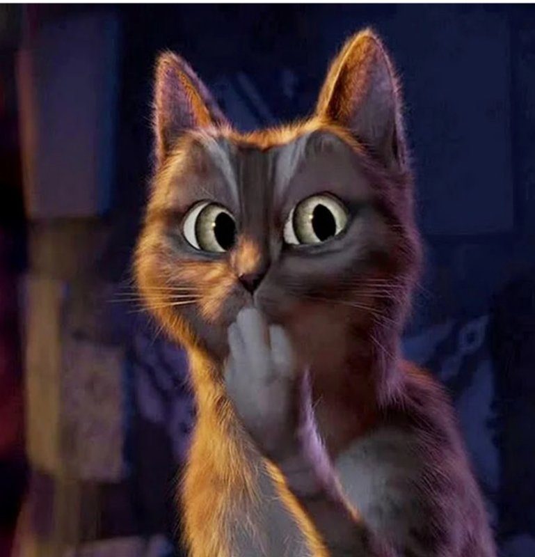 Кот из кота в сапогах оууу