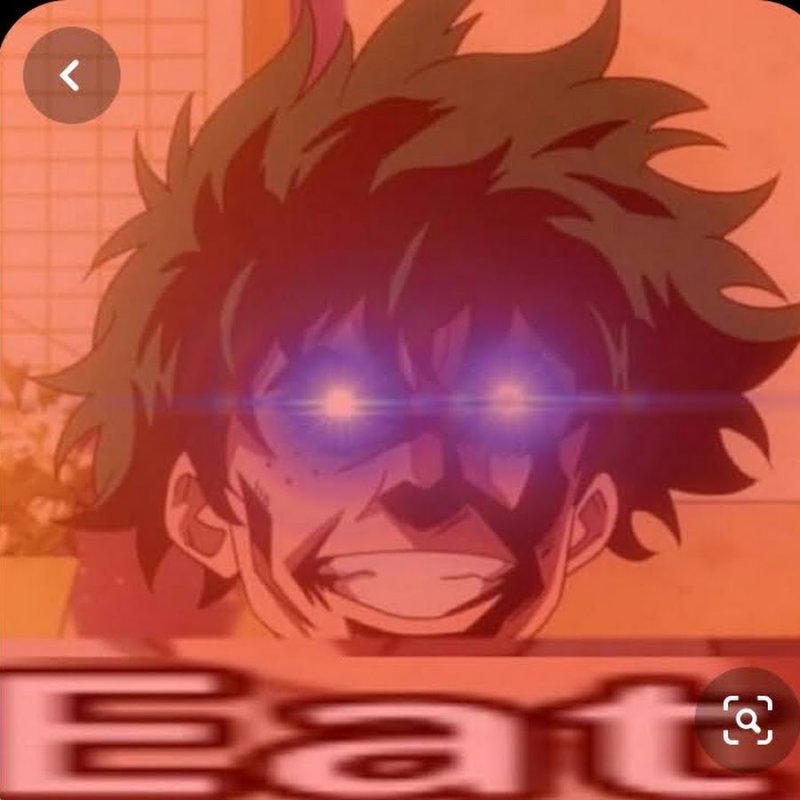 Мидория с лицом Всемогущего