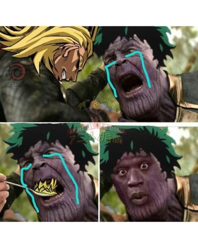 Мемы по геройской Академии