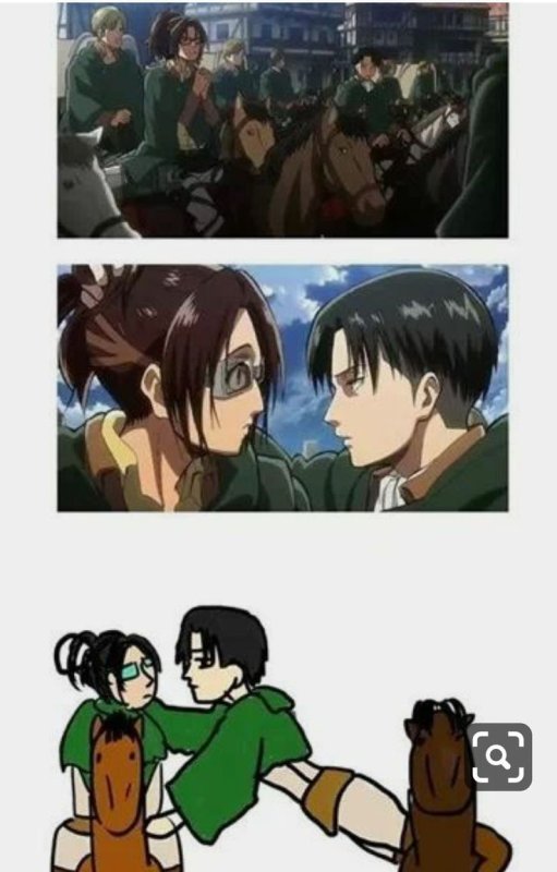 Аниме атака титанов леви